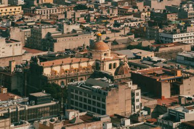 Meksika, Mexico City, DF. 14 Kasım 2025: Mexico City 'nin kentsel ve panoramik manzarası.
