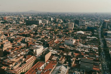 Meksika, Mexico City, DF. 14 Kasım 2025: Mexico City 'nin kentsel ve panoramik manzarası.
