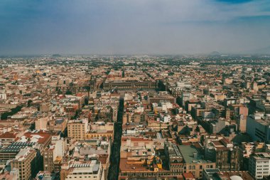 Meksika, Mexico City, DF. 14 Kasım 2025: Mexico City 'nin kentsel ve panoramik manzarası.