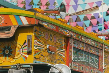 Jerico, Antioquia, Kolombiya. 24 Ocak 2026: Jericho 'da güzel renkli manzaralar.