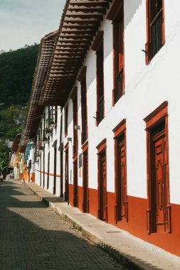 Jerico, Antioquia, Kolombiya. 24 Ocak 2026: Jericho 'da güzel renkli manzaralar.