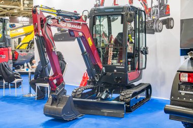 Özellikle Yamaha kazıcısının büyük ve bakımlı olduğu Avrupa endüstriyel sergisi, Ukrayna 'nın başkenti Kyiv' de 14 Ekim 2025 'te açıldı.