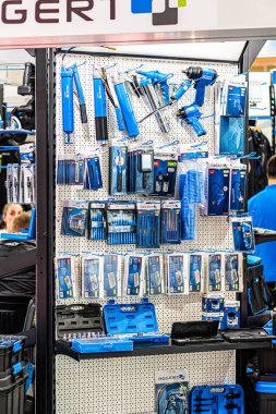 DURALIKE için ticaret standı, Kyiv, Ukrayna - 14 Ekim 2025