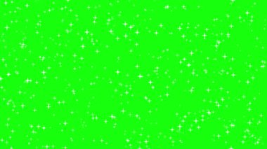 Parıldayan yıldız şekilleri ile arka planda parlayan yıldızlar büyülü bir atmosfer yaratıyor. Video arkaplan kutlama fantezi sahneleri görsel efektler ve yeşil ekran birleştirmesi için uygun döngü hareketli tasarım.