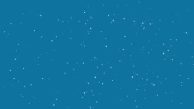 Düşen Kar Arkaplan Canlandırması Kış Sahnesi