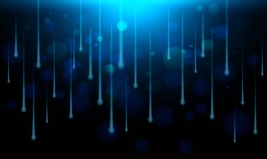 Güzel galaksi arka planı düşen kuyrukluyıldızlar. Evrendeki yıldız tozu ve parlak yıldızlar.