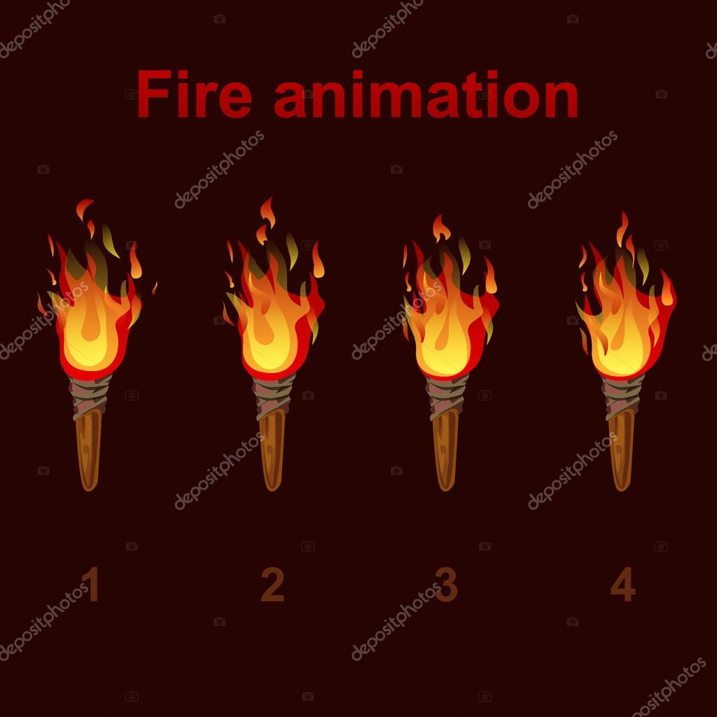 Torch fire animation sprites, flame video frames Stock Vector Image by © #105914416 Torch fire animation sprites, flame video frames Stock Vector Image by © #105914416