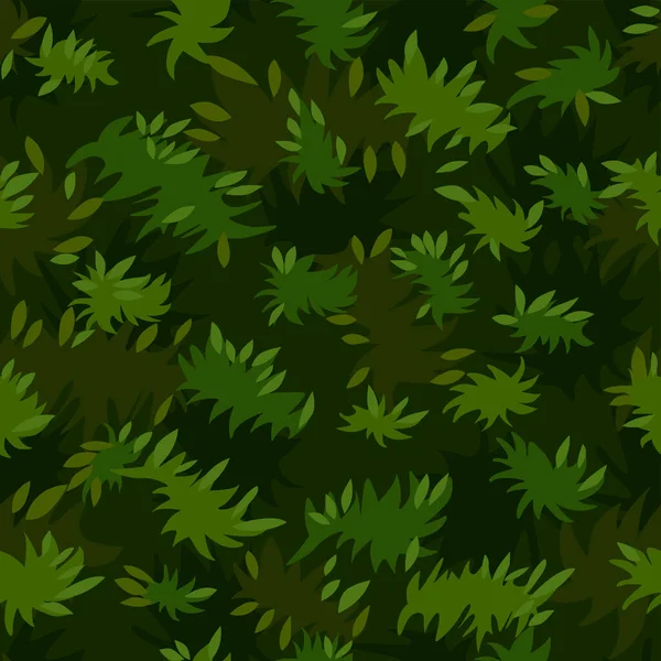 Grass seamless texture, green lawn pattern for game. — Vector de stock