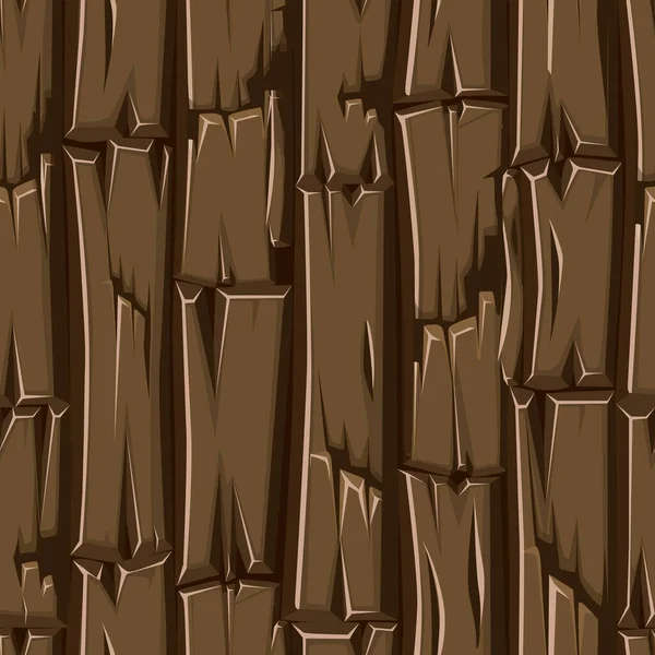 Бесшовные Деревянные Панели Текстуры Старый Пол Досок Игры Векторная Иллюстрация — стоковый вектор