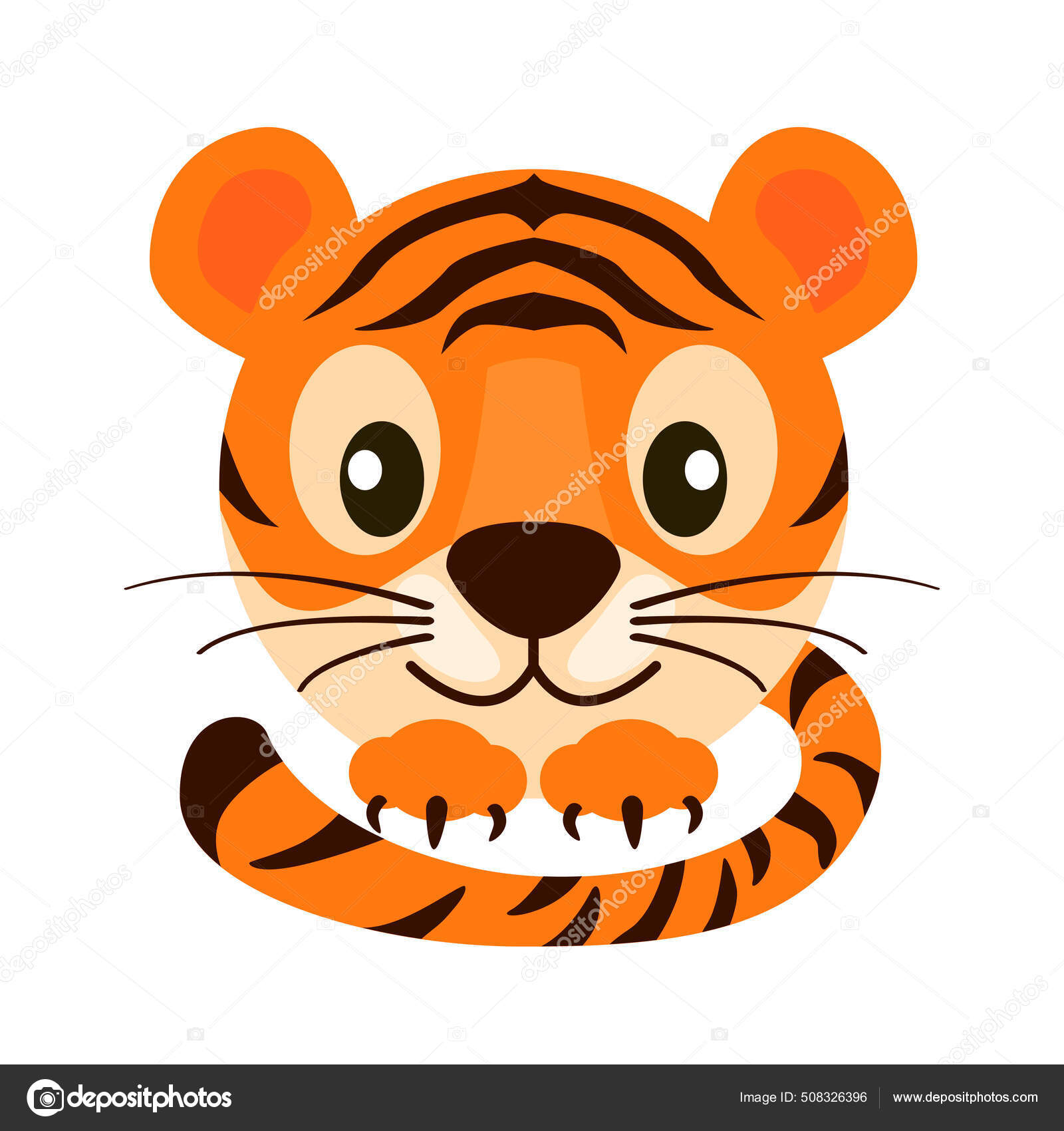 Vetores de Jogo Do Vetor Dos Tigres e mais imagens de Tigre