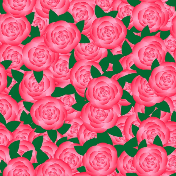 Pano flor de rosas — Vector de stock