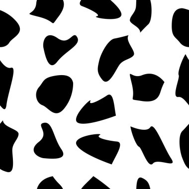 Beyaz bir arka plan üzerinde siyah noktalar