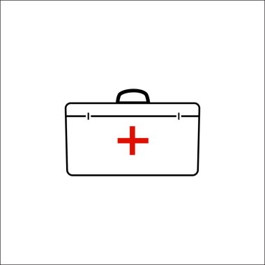 ilk yardım çantası simgesini