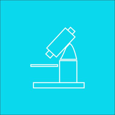 mikroskop simgesi anahat