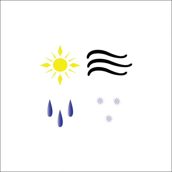 Weather element icon — Stock Vector