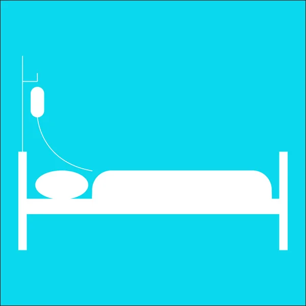 Hart pictogram zwart — Stockvector