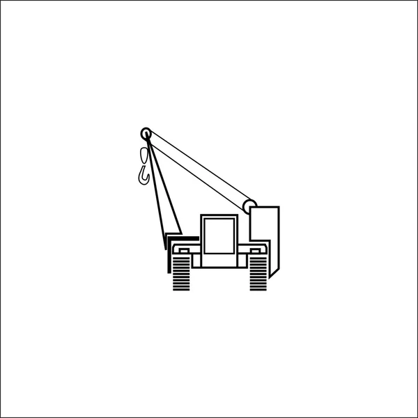 Canalisation icône contour — Image vectorielle