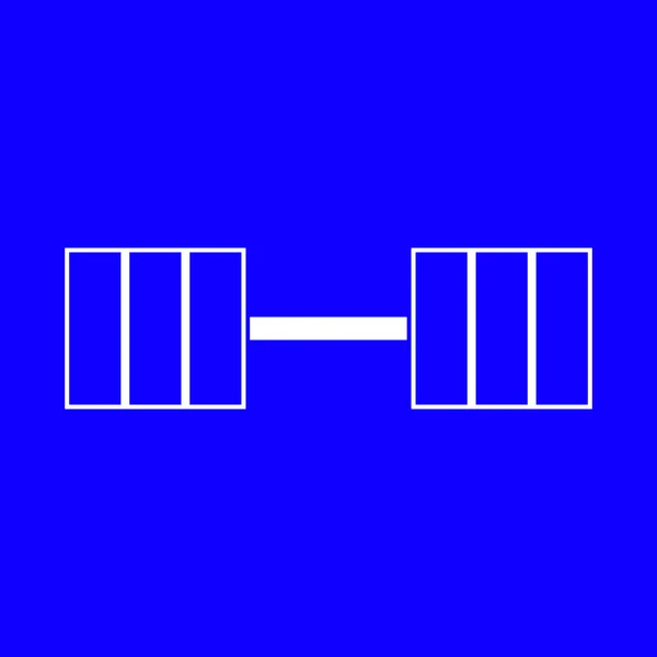 Dumbbell simgesi anahat