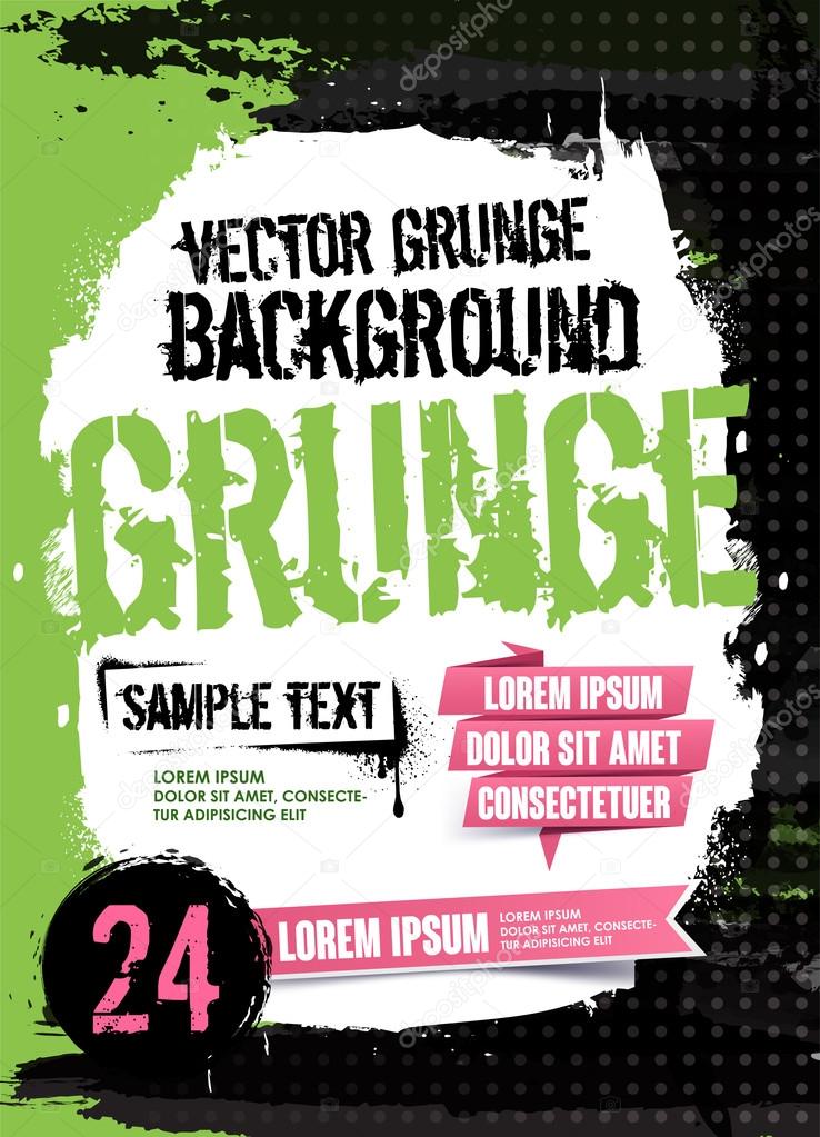 Abstract Modern Background. Grunge Texture. Scratch Texture. Dirty Texture. Wall Background. Vector Illustration. Flyer Templates.