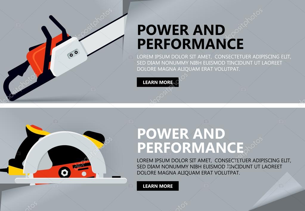 Tool banner concept, vector background for Web with tool, Illustration template design, business infographic, brochure, banner, presentation, poster, cover, booklet, document.