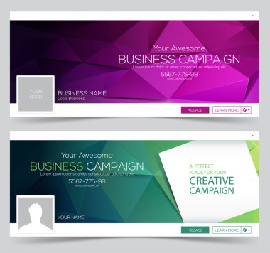 Web Banner, Header düzeni şablonu. Yaratıcı kapak. Web Banner.