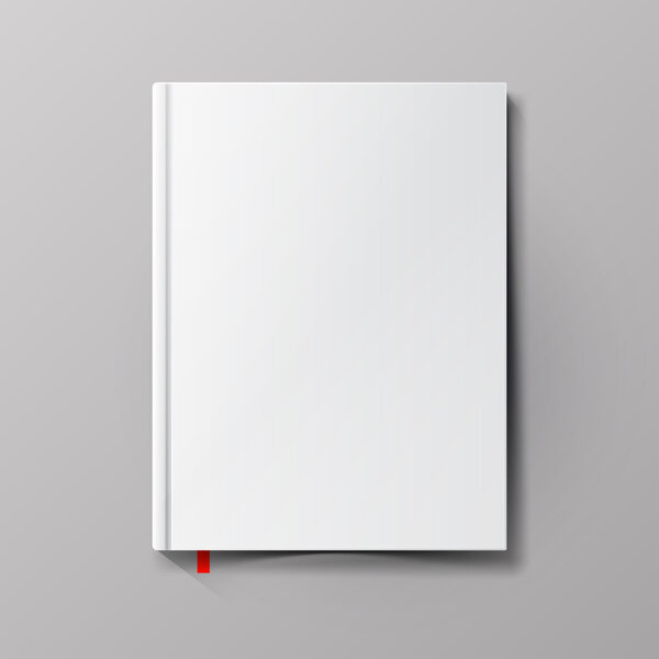 Чистый обложка книги. Векторная иллюстрация
