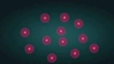 Uyarılmış emisyonu, foton ışını oluşumunu ve optik boşluğu gösteren üç boyutlu lazer işleminin animasyonu