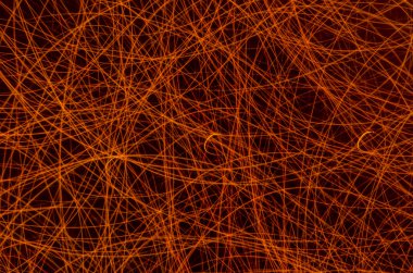 Turuncu soyut ve dekorasyon