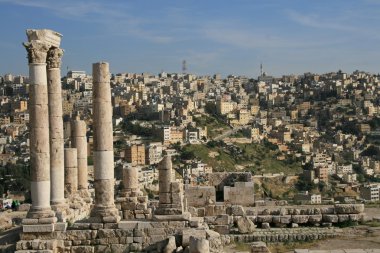 Amman kalesi kalıntıları