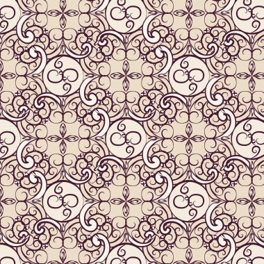 Soyut dairesel süsleme