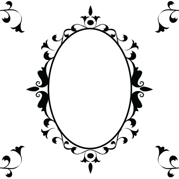 Photo frame meghívás — Stock Vector