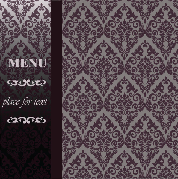 Vintage Menu background