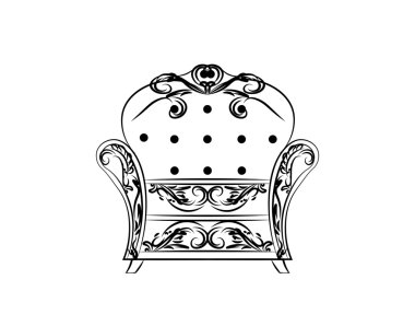 Klasik Kraliyet koltuk