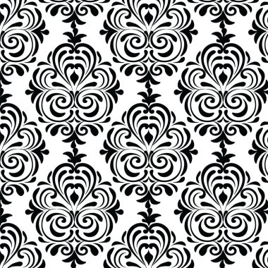 Soyut klasik süsleme desen