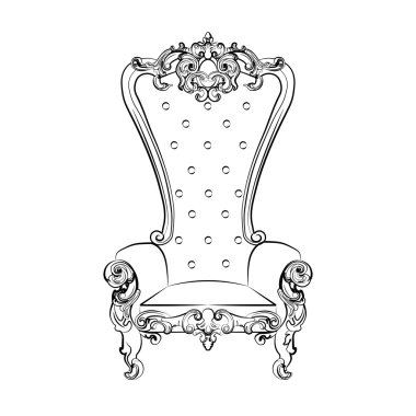 Barok kraliyet koltuk