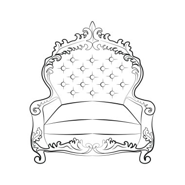 Klasik Kraliyet koltuk