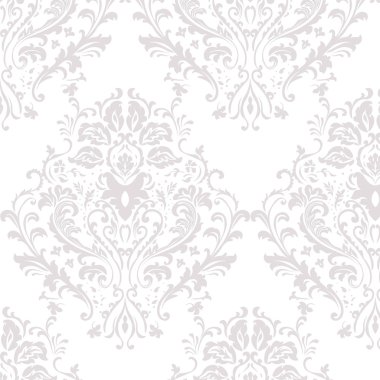 Damasko lüks süsleme desende bej