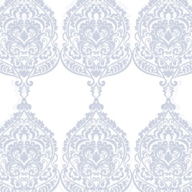 Vektör Vintage Damask deseni süsleme Doğu tarzı