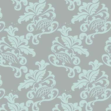 Vintage çiçek süsleme desen