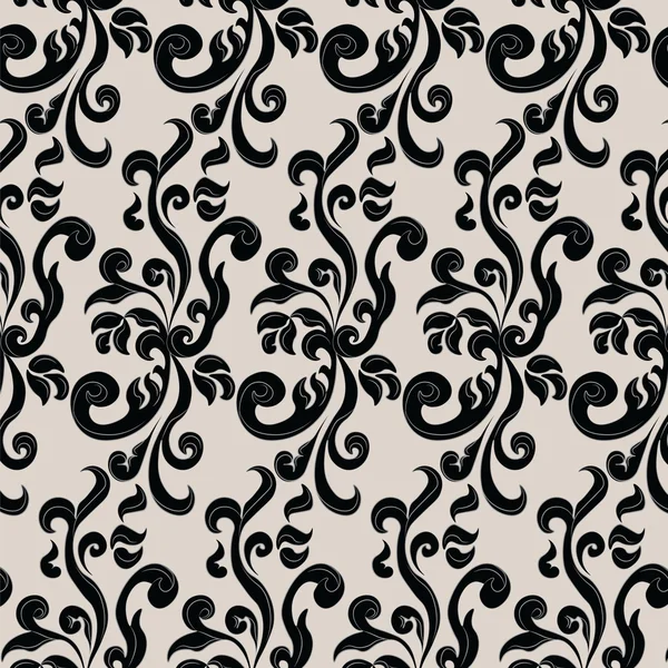 Style classique motif ornement floral — Image vectorielle