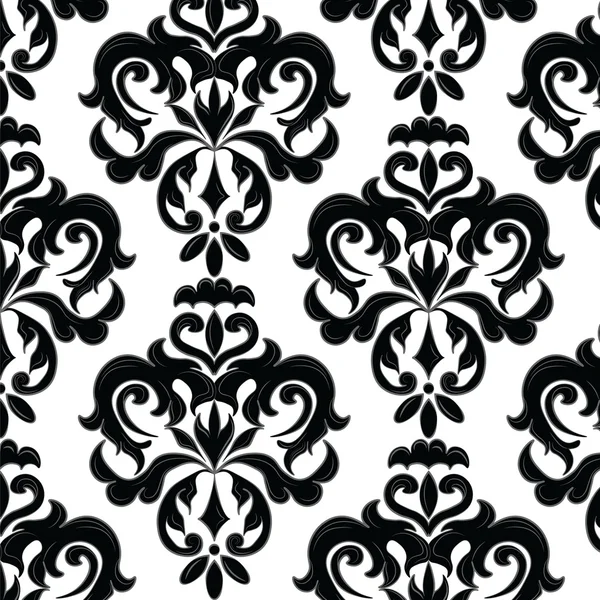 Style classique motif ornement floral — Image vectorielle