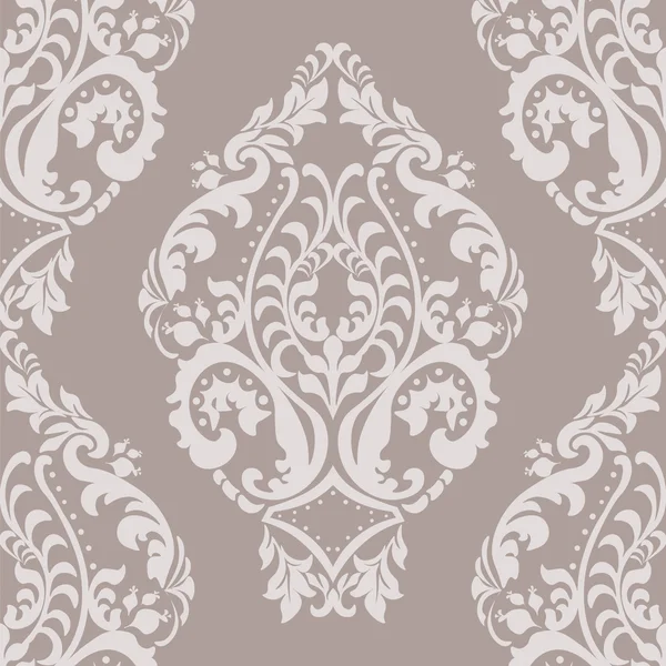 Vector Damasco Patrón ornamento Estilo imperial — Vector de stock