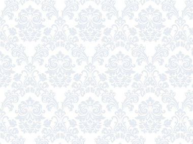 Çiçek süsleme damask deseni