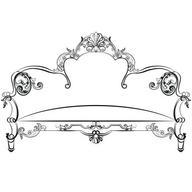 Royal Sofa in Rococo style