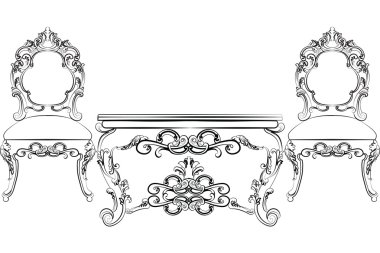 Baroque Luxurious style furniture