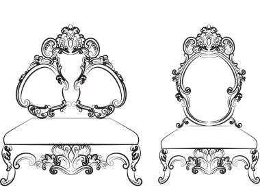 Baroque Royal style furniture