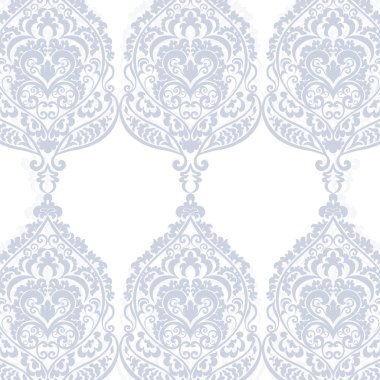 Vektör Vintage Damask deseni süsleme Doğu tarzı