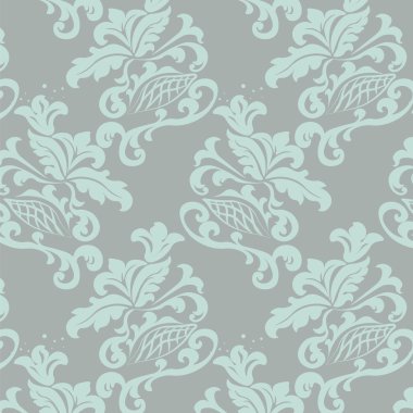 Vintage çiçek süsleme desen