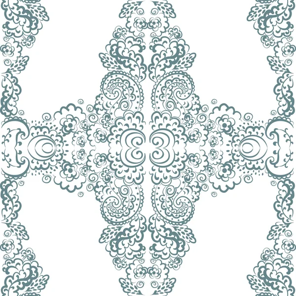 Vintage vector ornament pattern in Oriental Style — Stock vektor