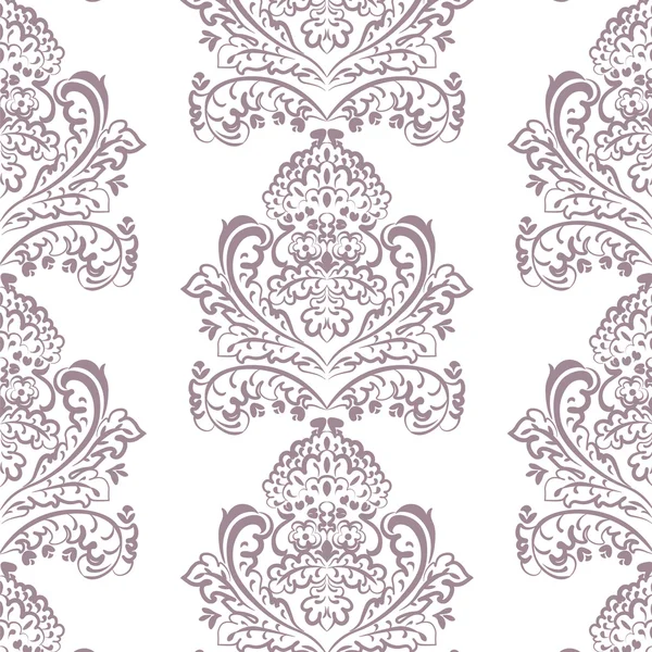 Modèle de dentelle florale vectorielle dans un style oriental — Image vectorielle